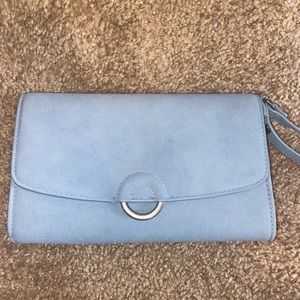 blue purse